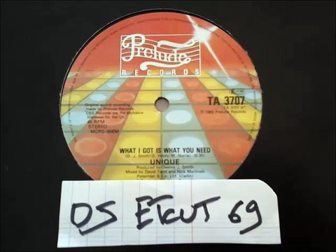 UNIQUE -WHAT I GOT IS WHAT YOU NEED(INSTRUMENTAL)(RIP ETCUT)PRELUDE REC 83