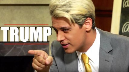 Milo Yiannopoulos Loves Donald Trump