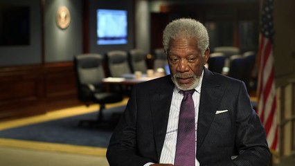 London Has Fallen Interview - Morgan Freeman (2016) - Action Movie HD