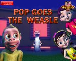 Pop Goes The Weasel - English Nursery Rhymes 3D Animated