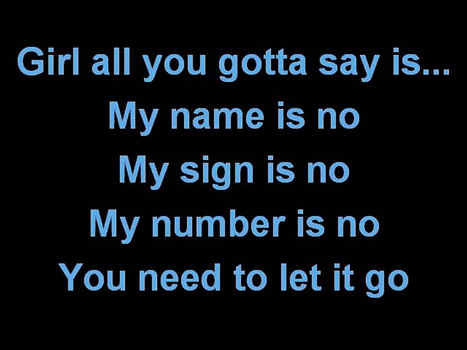 Meghan Trainor - No (Lyrics) - Vidéo Dailymotion