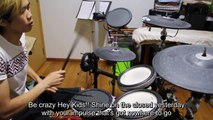 NORAGAMI ARAGOTO FULL OP - THE ORAL CIGARETTES - HEY KIDS!! - Drum Cover [叩いてみた] by joven