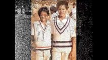 Must watch, Sachin Tendulkars some rare pic(Childhood) of plying cricket .