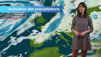 Prévisions météo pour la journée du vendredi 25 mars