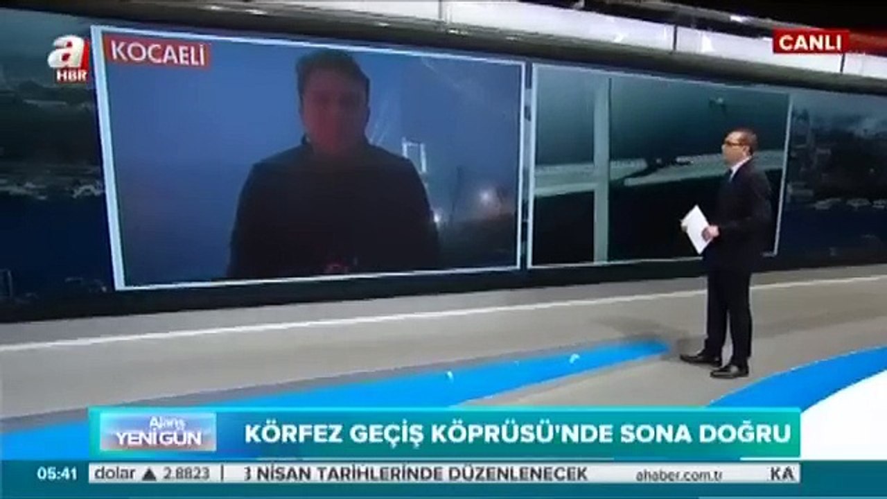 Körfez Geçiş Köprüsünde Sona Doğru