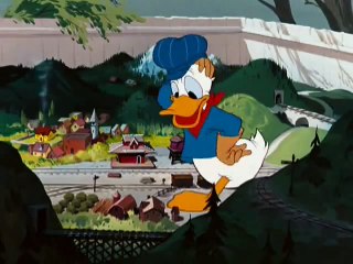 Donald Duck, Chip N Dale Out of Scale - Disney Movies Classics