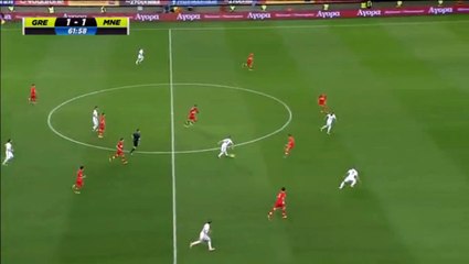 Nikolaos Karelis Goal - Greece 2-1 Montenegro - 24.03.2016