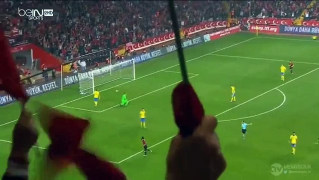 Cenk Tosun Super Goal - Turkey 1-0 Sweden (Friendly Match 2016)