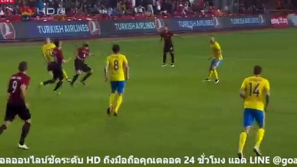 Cenk Tosun Goal - Turkey 1-0 Sweden - 24.03.2016