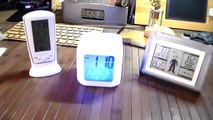 MYT ® Colour Change Digital LCD Alarm Clock Glowing Led Review