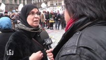 Réponse de deux Bruxelloises aux terroristes - Le Grand Journal du 24/03 - CANAL +