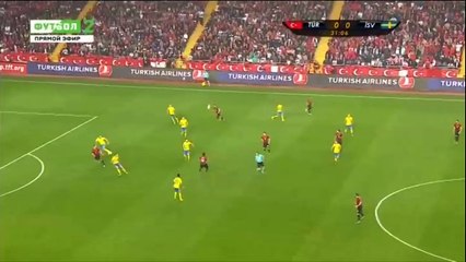 1-0 Cenk Tosun Goal HD - Turkey 1-0 Sweden - Friendly 24.03.2016 HD