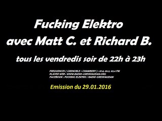 FU _ _ ING ELEKTRO - Emission du 29.01.2016