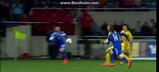 Gareth Bale Amazing  Chance - Ukraine vs Cyprus 24.03.2016