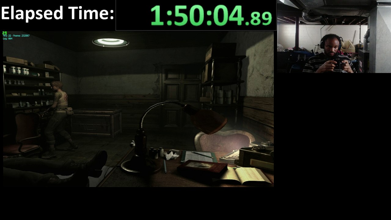 Resident Evil (PC) Dolphin Emulator 4.0-8084 Walkthrough #1 with XSplit Broadcaster - Part 8 - 1080p HD