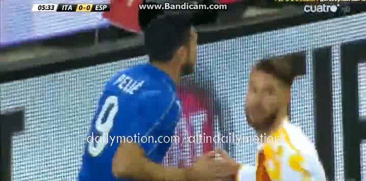 Sergio Ramos Ultimate Defense - Italy vs Spain - Friendly Match - 24.03.2016