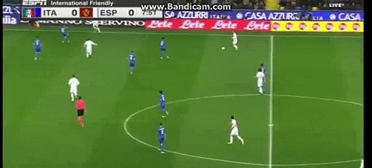 Alvaro Morata Super Elastico Skills - Spain vs Italy - Friendly Match 24-03-2016
