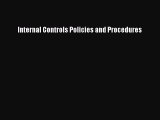 PDF Internal Controls Policies and Procedures  EBook