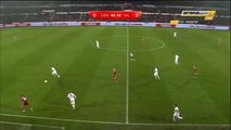 Nicolai Jorgensen Goal - Denmark 1-0 Iceland - 24.03.2016