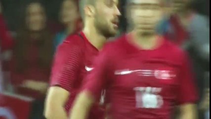 Turkey vs Sweden 2-1  Cenk Tosun Second Goal  (Friendly) 24-03-2016