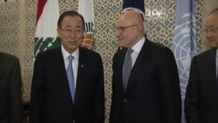 BM Genel Sekreteri Ban, Lübnan'da