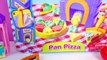 Moon Dough Pan Pizza Topping Maker Oven Playset & Playdoh Food Pizzas Unboxing Video Cooki