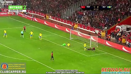 All Goals HD - Turkey 2-1 Sweden 24.03.2016