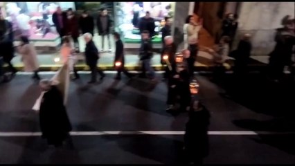 Procesión Beso de Judas y Sentencia de Pilatos, Pobra do Déan