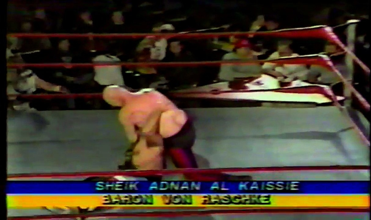 Baron Von Raschke vs Sheik Adnan Al-Kaissie