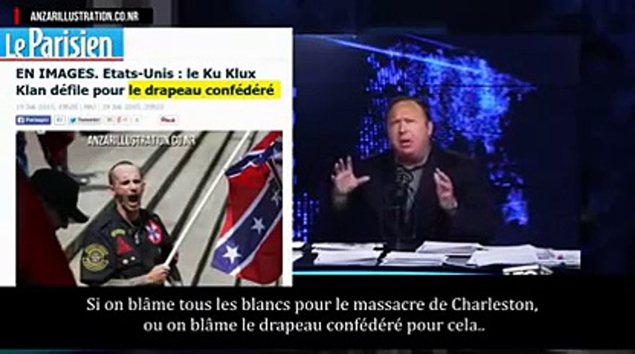 Le sioniste malsain Alex Jones appelle à la déportation des musulmans des USA !