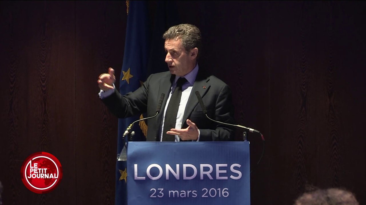 Sarkozy réinvente son interview chez Claire Chazal - Le Petit Journal du 24/03 - CANAL +