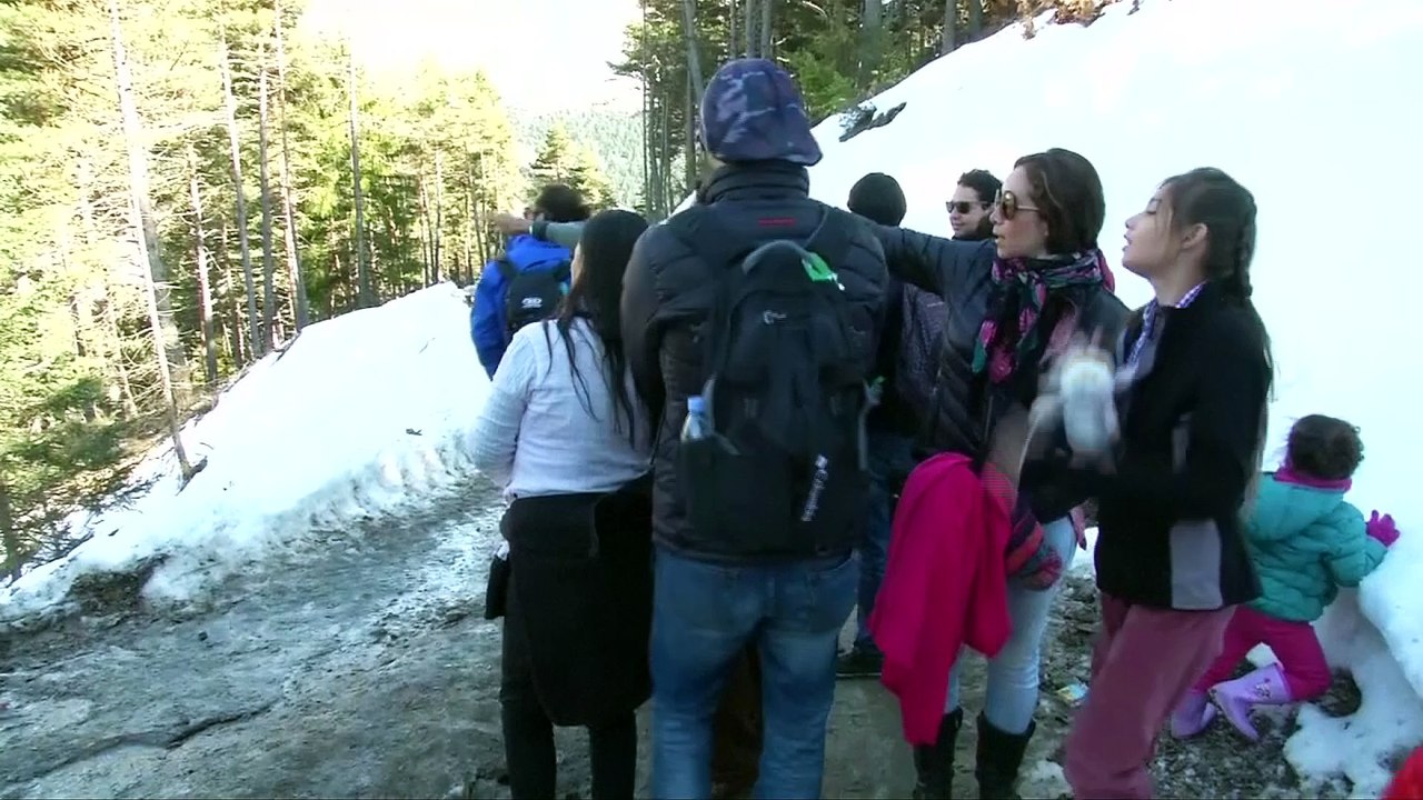Germanwings families visit mountain crash site on anniversary