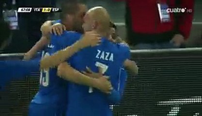 Lorenzo Insigne Goal - Italy 1-0 Spain - 24.03.2016