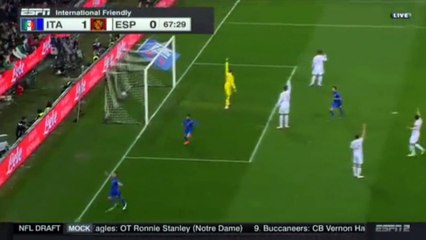 Lorenzo Insigne Goal - Italy 1-0 Spain
