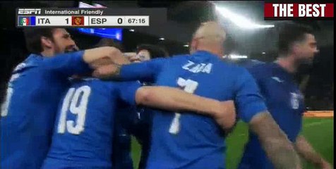 Lorenzo Insigne Goal HD - Italy 1 - 0 Spain