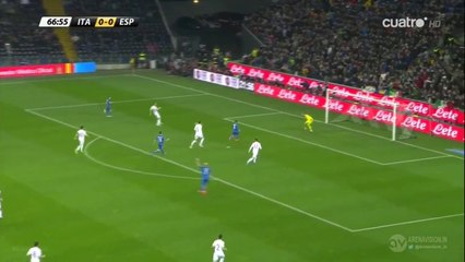 1-0 Lorenzo Insigne Goal HD - Italy v. Spain - Friendly 24.03.2016 HD
