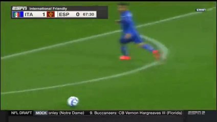 Lorenzo Insigne Goal - Italy 1-0 Spain