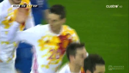Aritz Aduriz 1:1 Goal HD - Italy v. Spain - Friendly 24.03.2016 HD