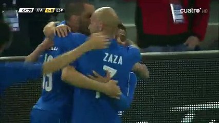 1-0 Lorenzo Insigne Goal HD - Italy vs Spain 24.03.2016 HD