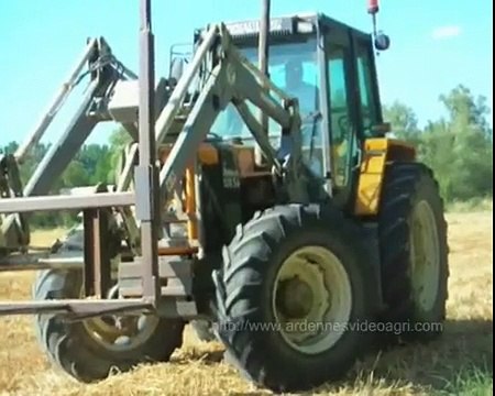 Pressage paille 2006 avec deux presses