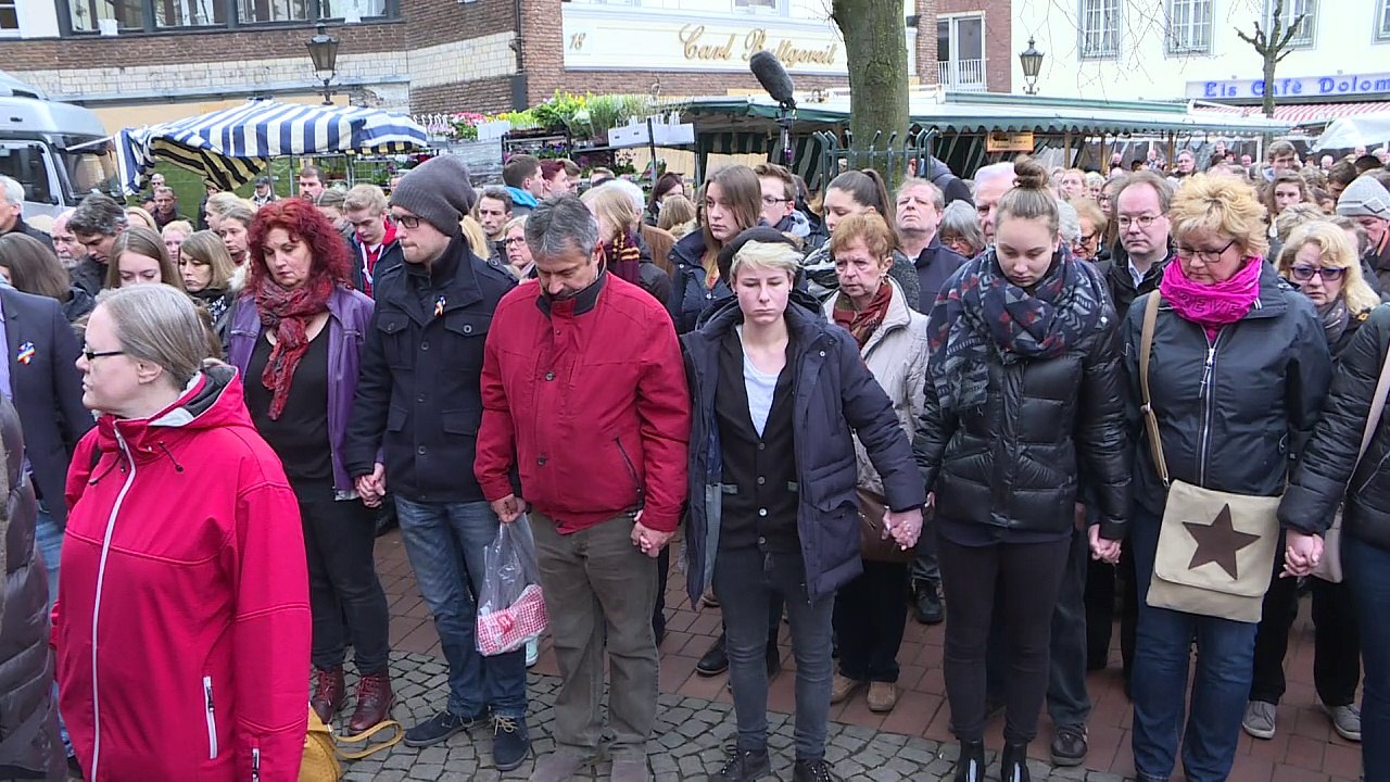 Gedenken an Opfer der Germanwings-Katastrophe
