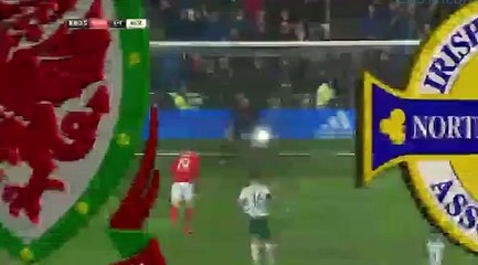 Simon Church  Penalty Goal - Wales 1-1 Northen Ireland 0-1 24.03.2016