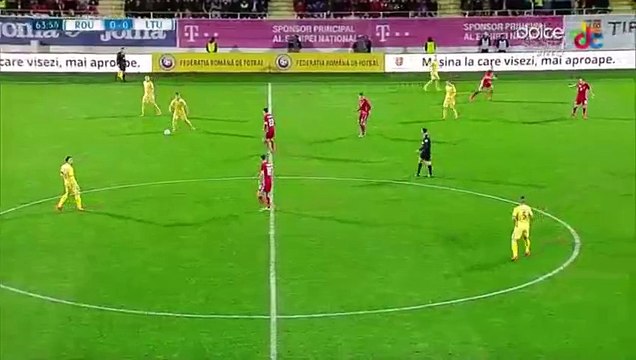 1-0 Nicolae Stanciu Goal HD | Romania v. Lithuania - International Friendlies - 23.03.2016 HD