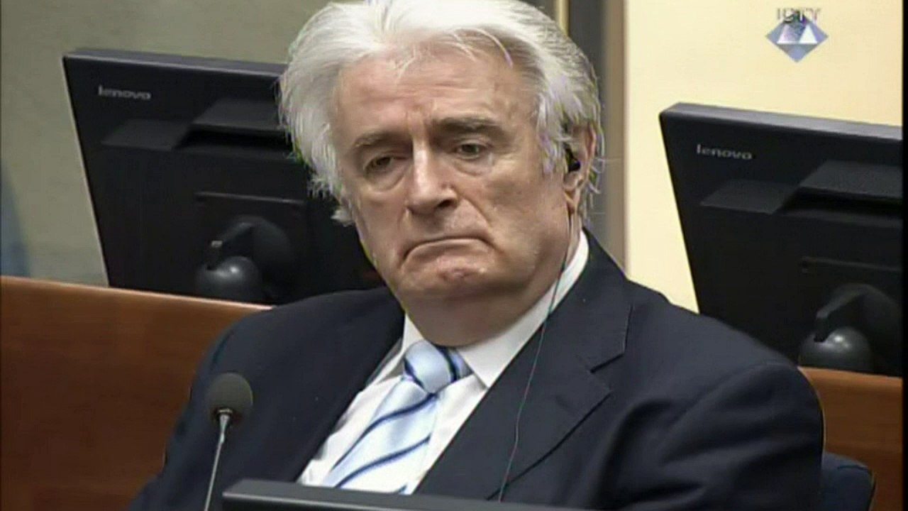 URGENTE: Serbibosnio Karadzic condenado a 40 años por genocidio