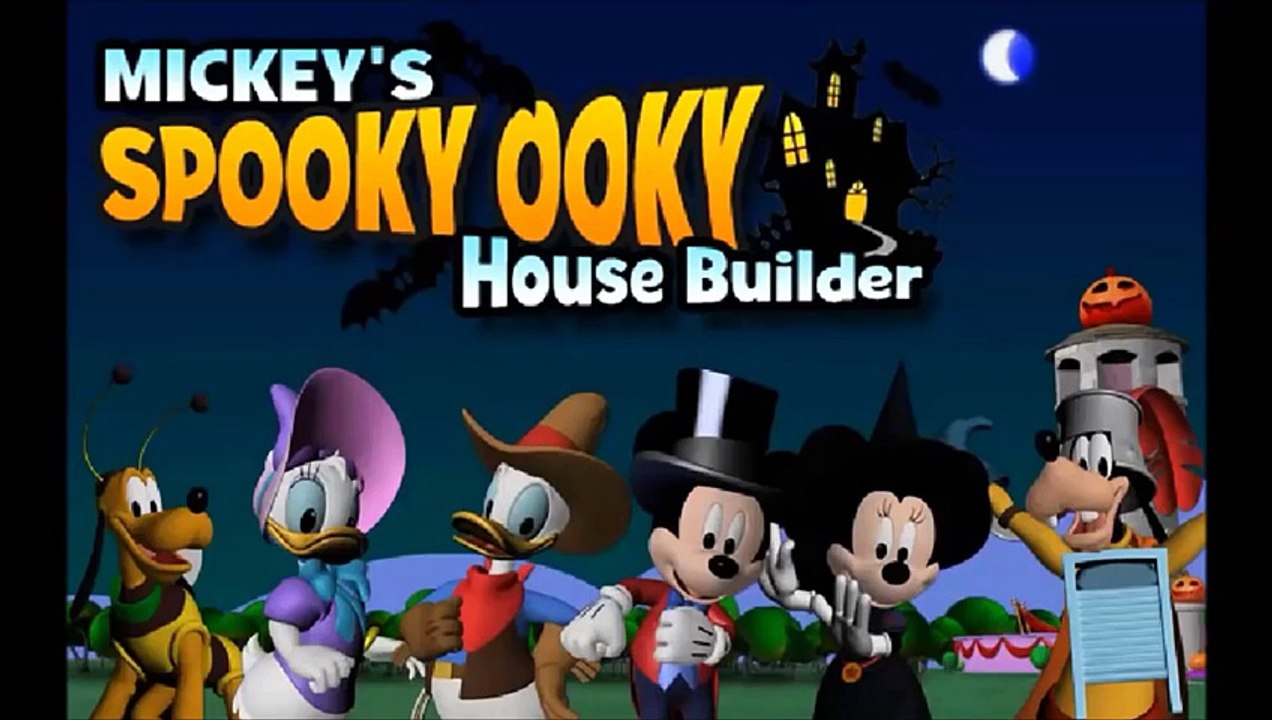 Mickeys Spooky Ooky House Builder Disney Jr. Games Mickey Mouse