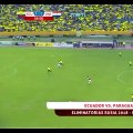 Ecuador VS Paraguay Eliminatorias Rusia 2018 1 - 2