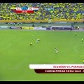 Ecuador VS Paraguay Eliminatorias Rusia 2018 2 - 2 Resumen