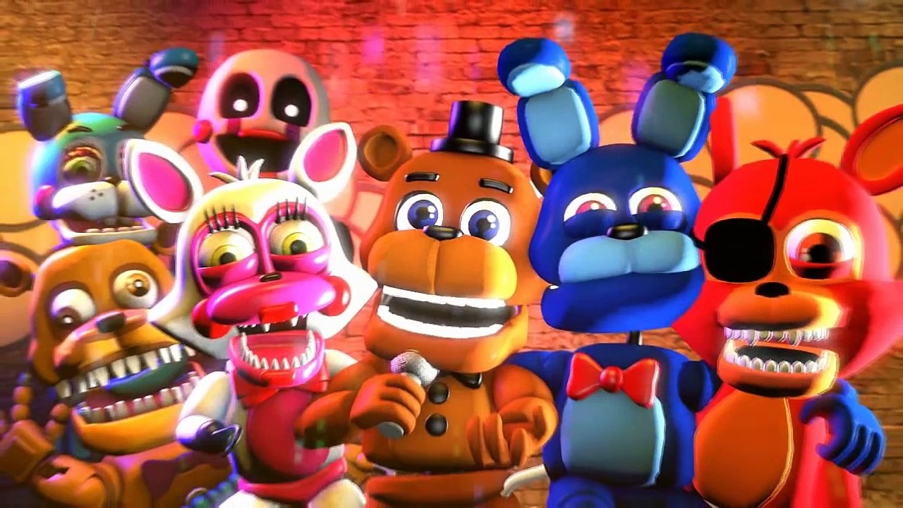 [SFM FNAF] Nightmare Foxy Pirate hat Jumpscare