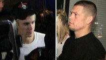 Nate Diaz -- BURIES HATCHET WITH BIEBER ... Let's Selfie, Bro