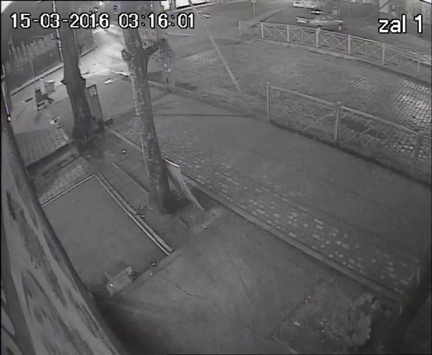 Out Of Control Driver Slams Into Building